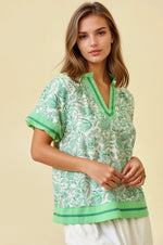 Wildflower Weekend Top Green