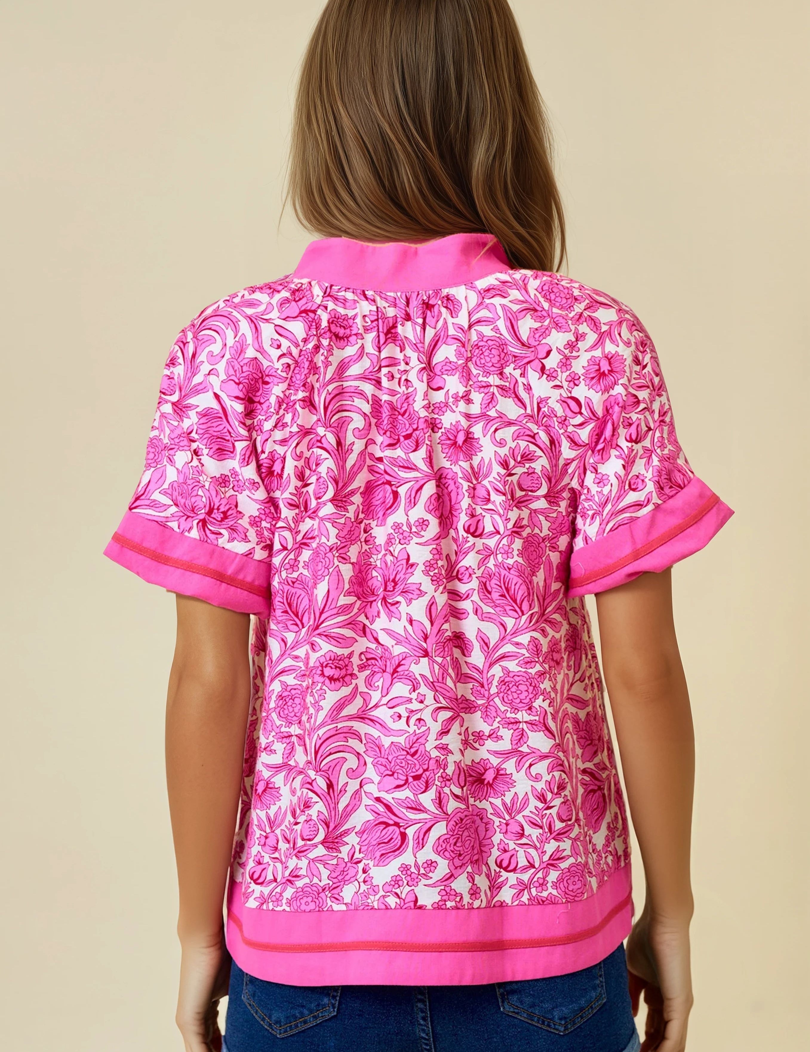 Wildflower Weekend Top Pink