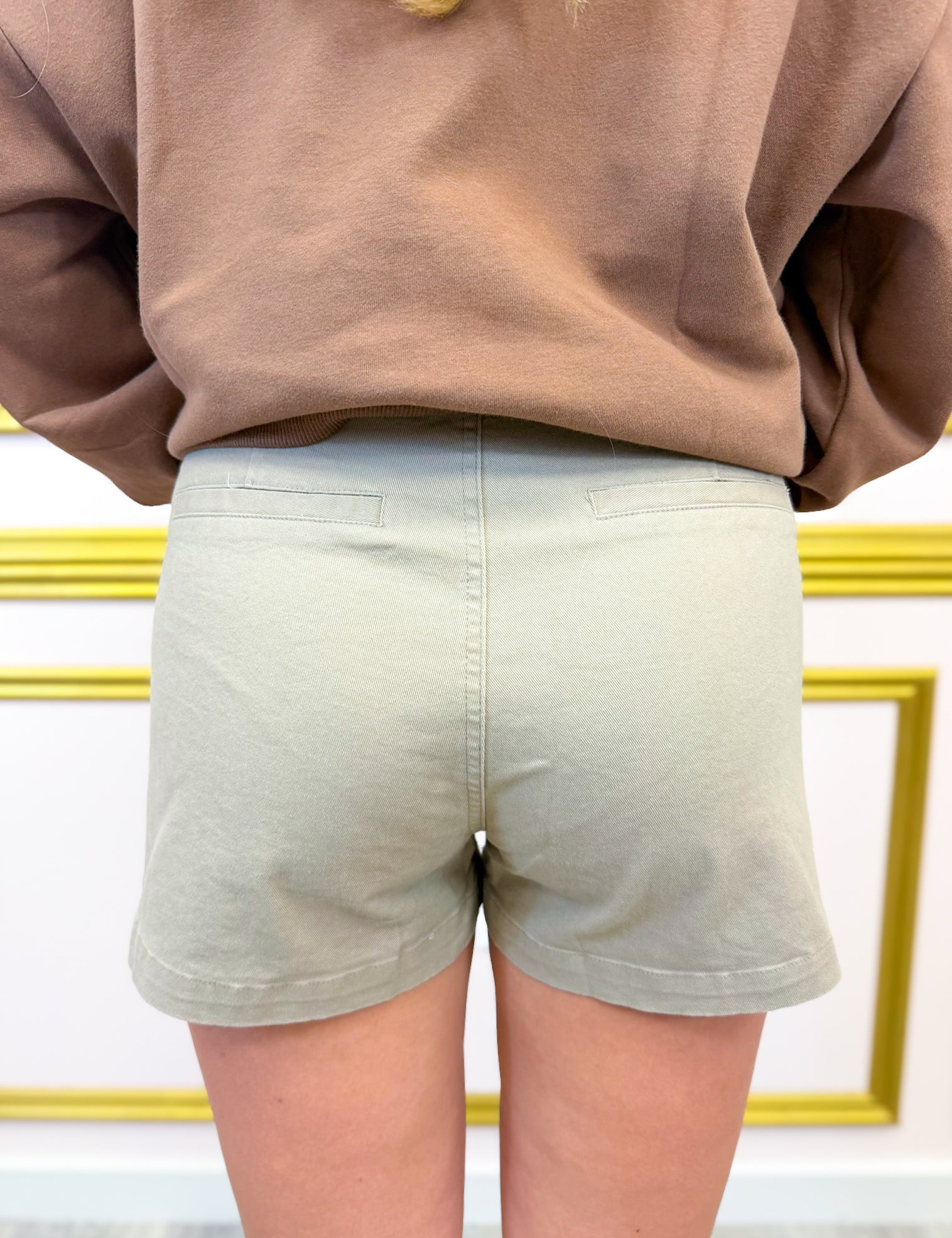 Sweet Forgiveness Shorts - Taupe