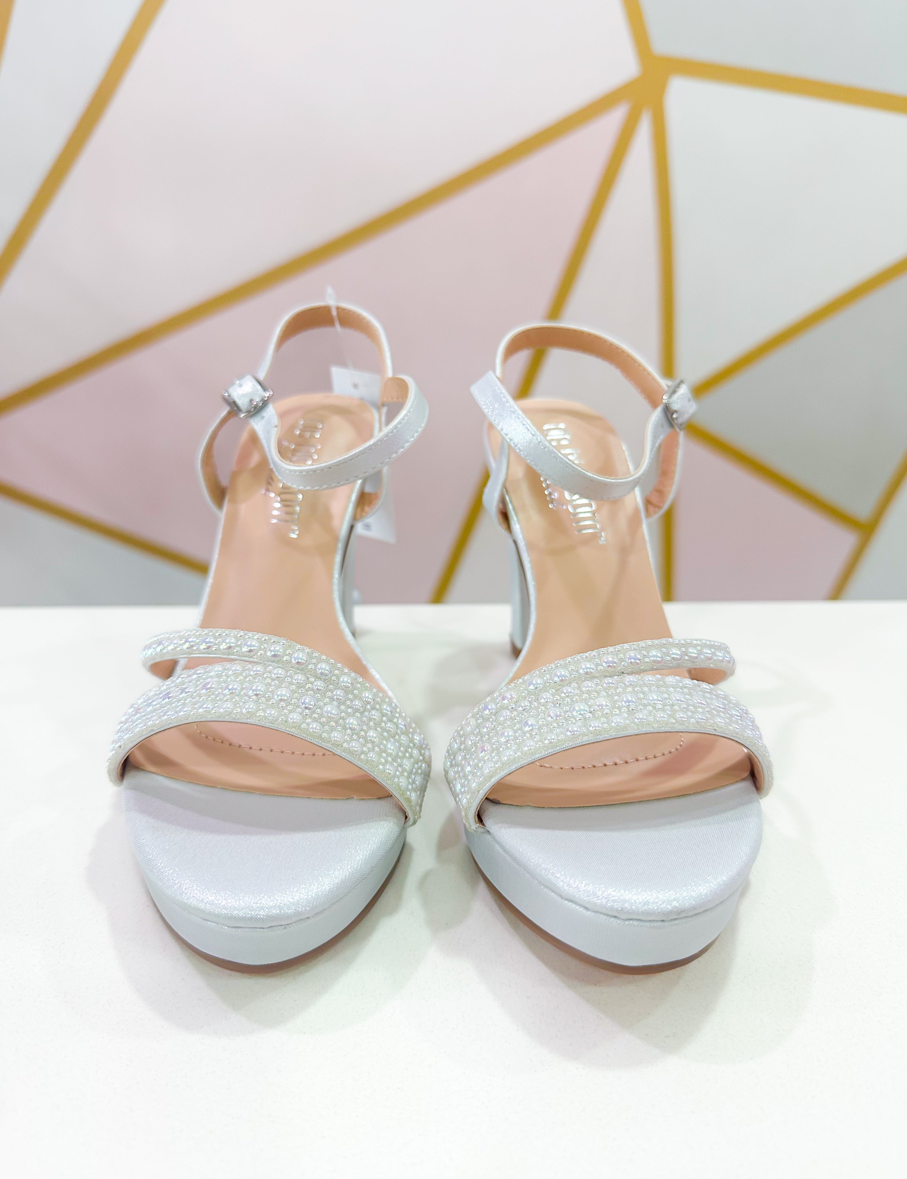 Amara Heels - White