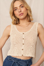 Beachside Elegance Crochet Top