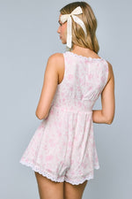 Petal Poetry Romper - Pink