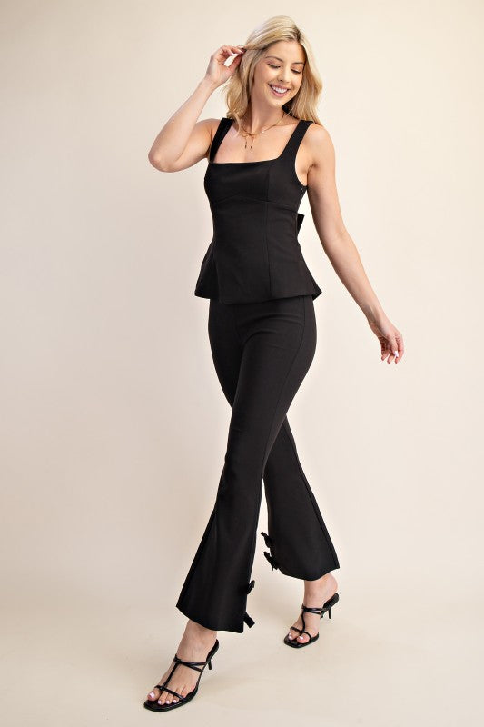 All Flared Up Pants Black