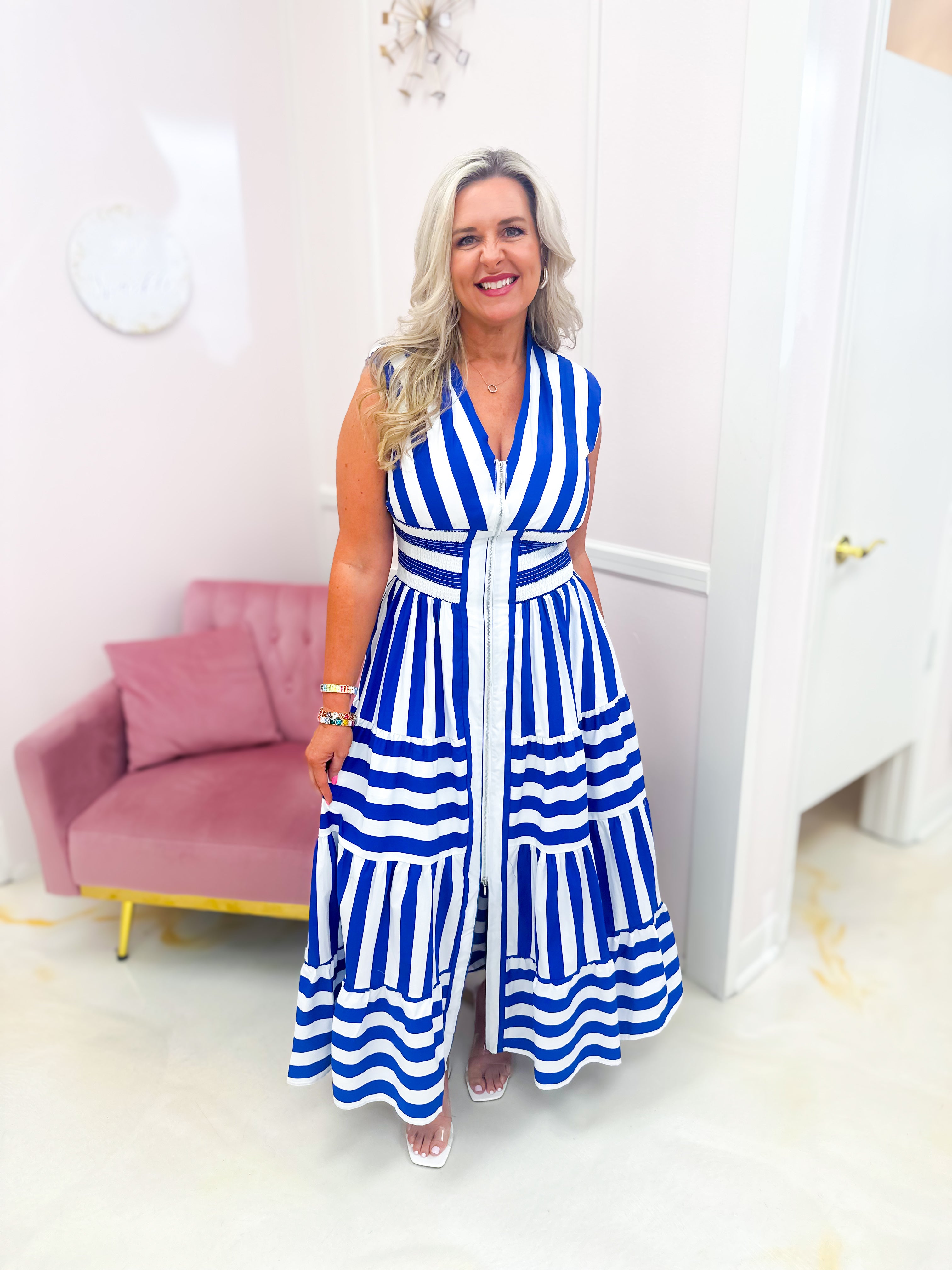 Sail Away Midi Dress