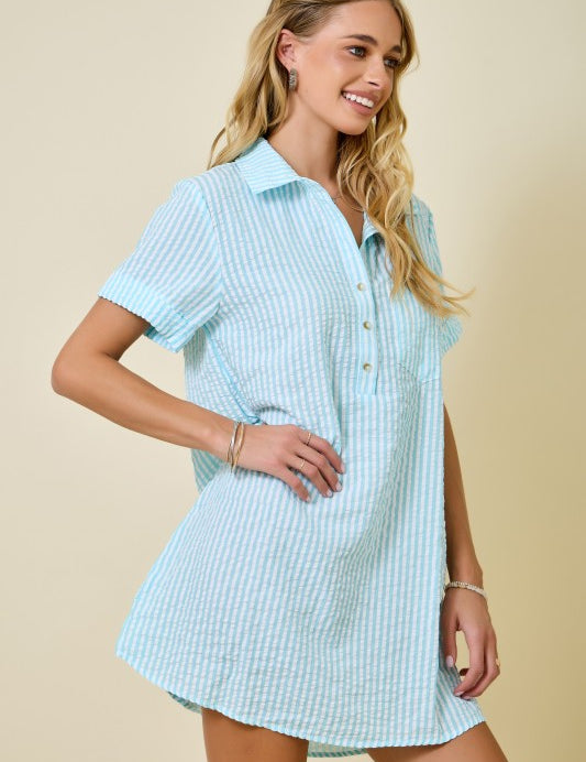 Easy Sunday Dress Sky