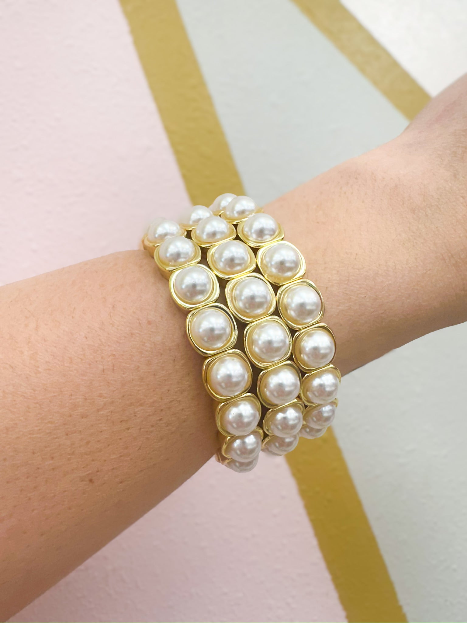 Chloe Bracelet - Pearl