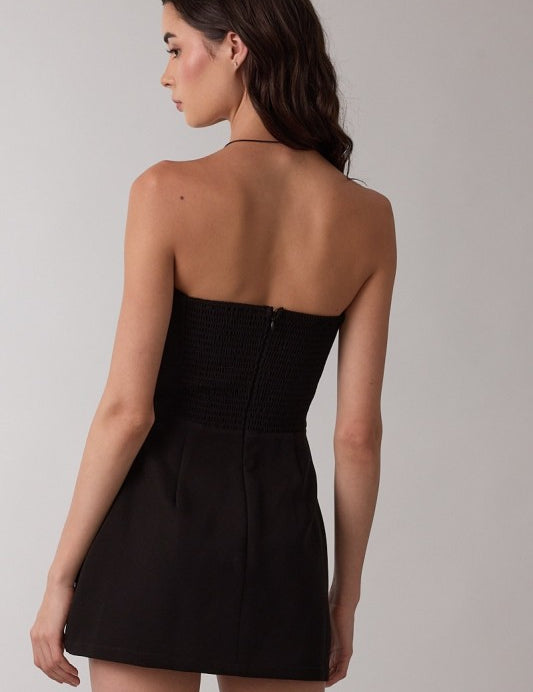 Becoming Her Mini Dress - Black