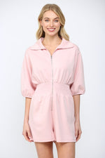 All The Rage Romper Pink
