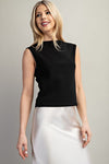 Gone Far Too Long Top Black
