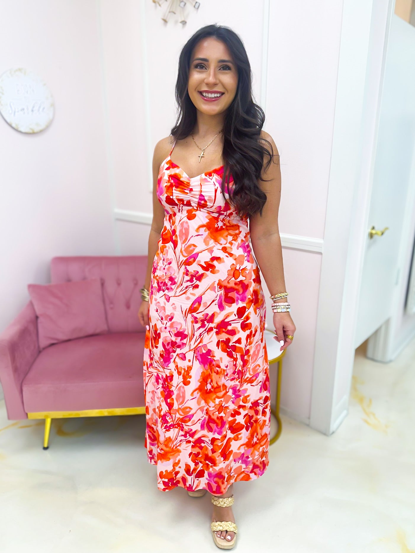 Paradise Sunset Maxi Dress
