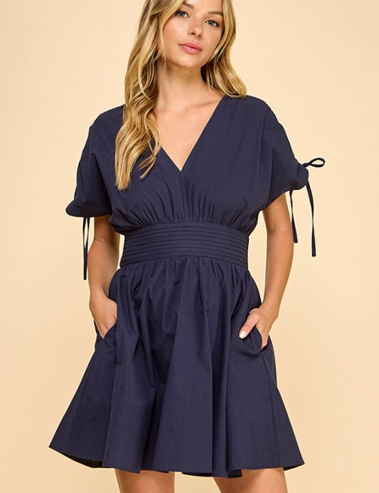 Wearin' This One Out Dress - Navy