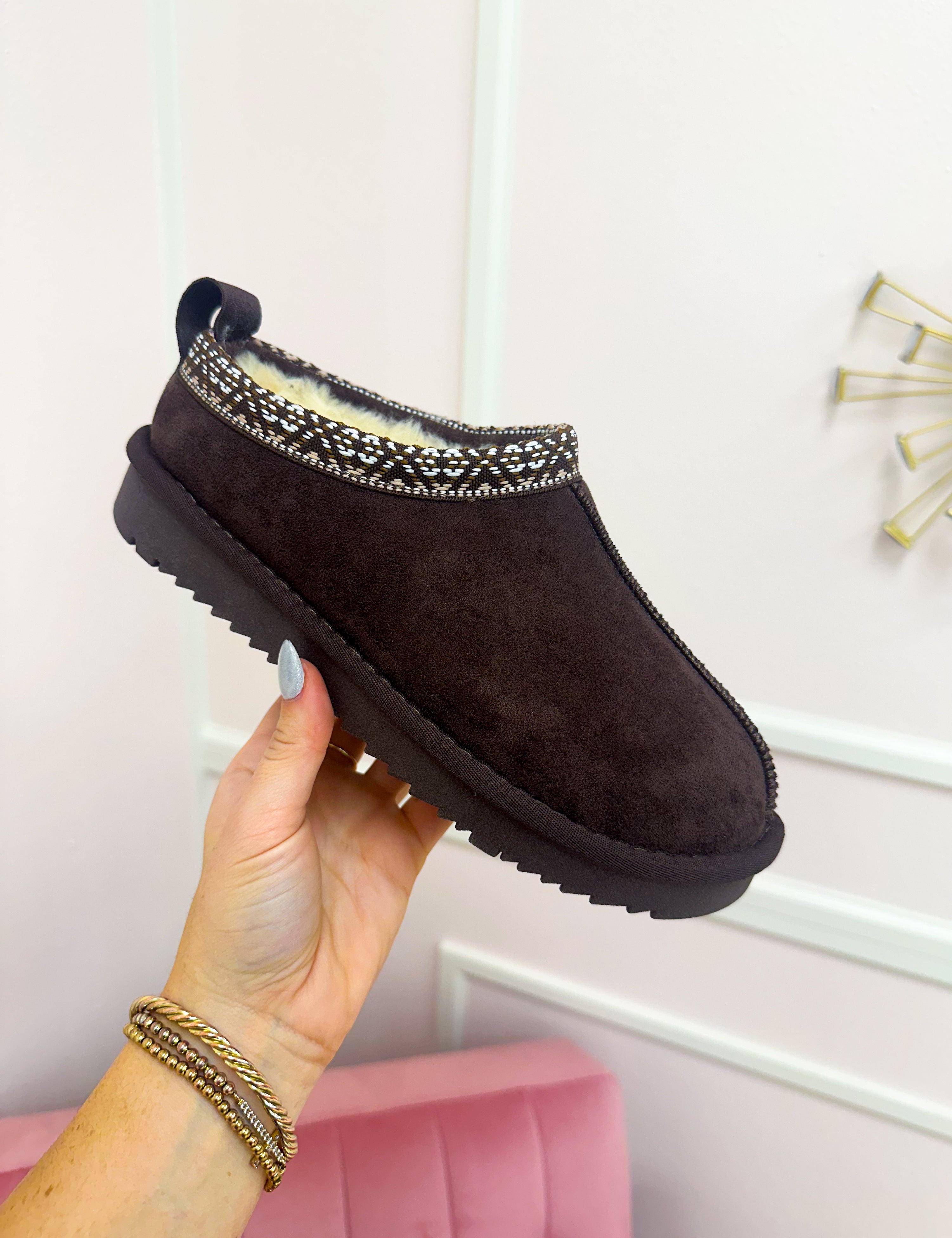DOORBUSTER Slipper Brown