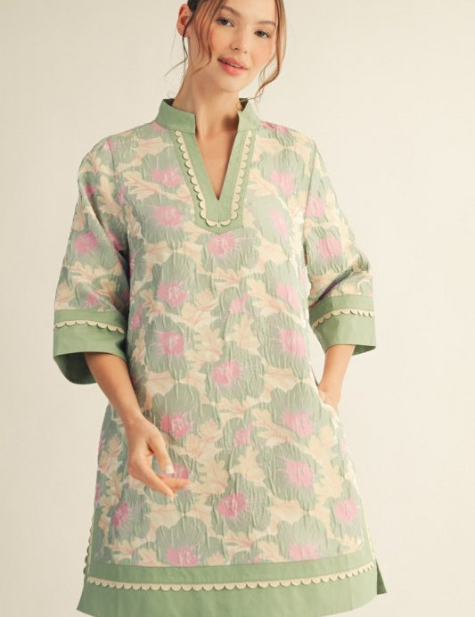 Pastel Grove Mini Dress