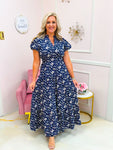 Radiant Maxi Navy Floral