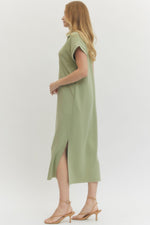 Willow Midi Dress -Sage