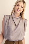 Ready For The Day Top Grey