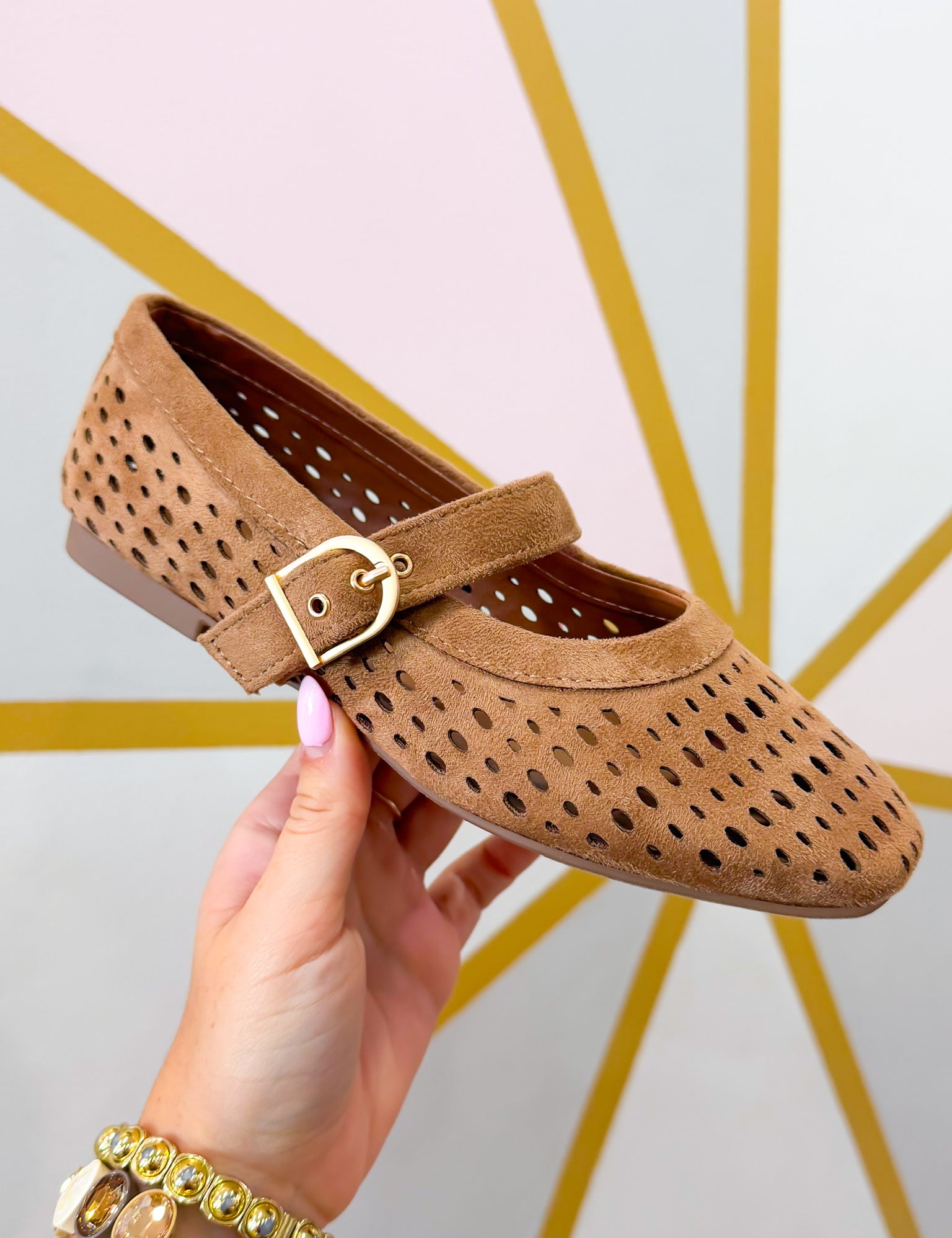 Sheila Ballet Flat - Tan