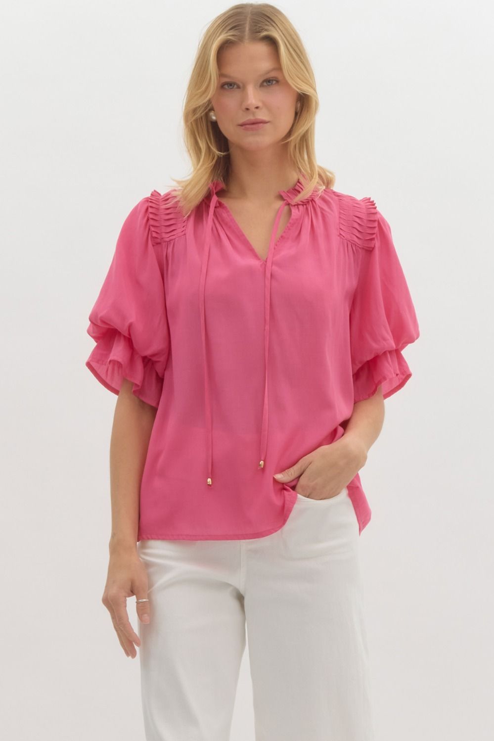 Spring Blessings Top Pink