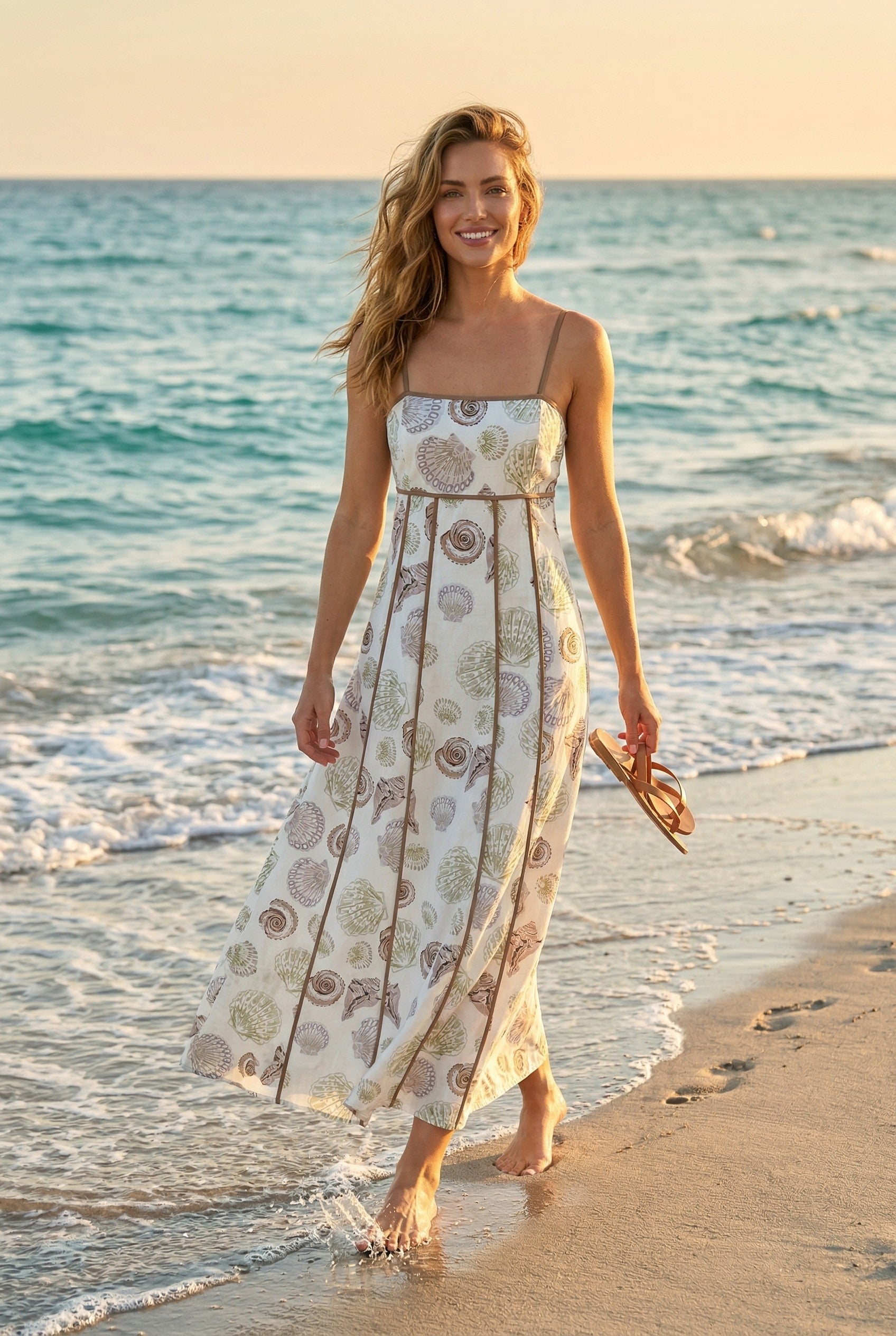 Tropical Seashell Maxi