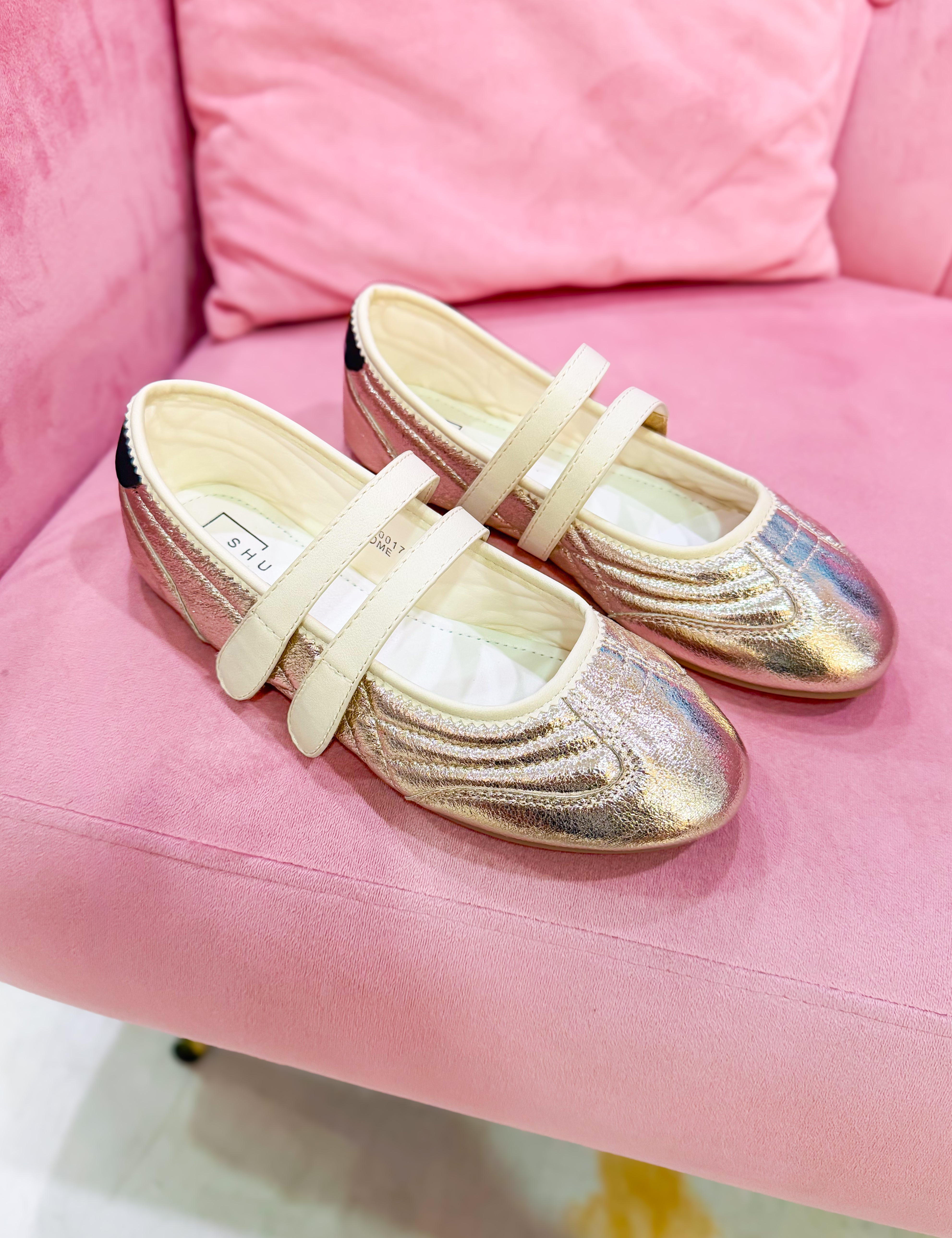 Salome Ballet Flats - Gold