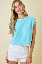Bubblegum Breeze Top Blue