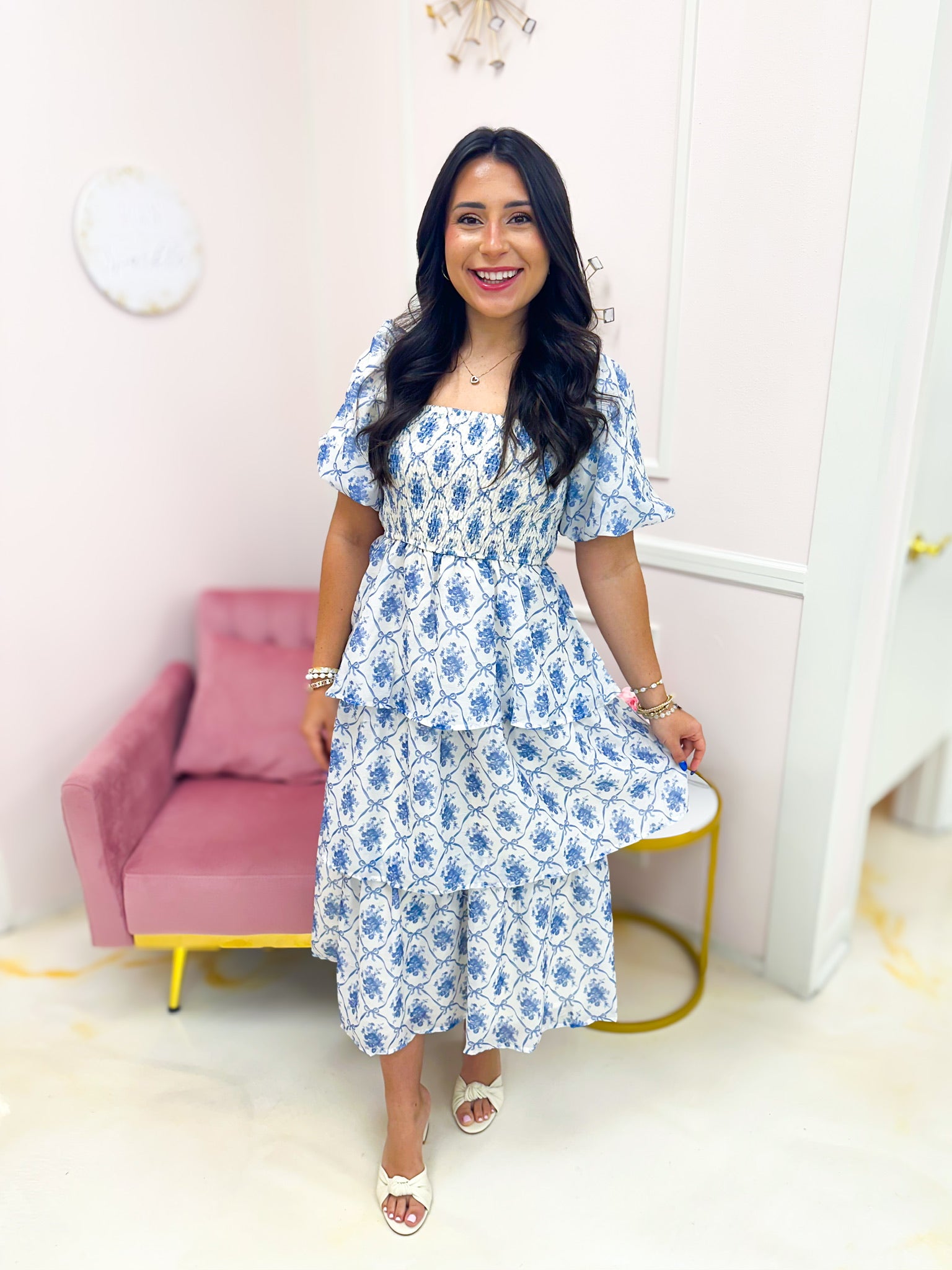 Rosie Girl Dress Blue