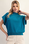 New Start Top Teal