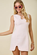 Sun-kissed Soirée Mini Dress - Pink