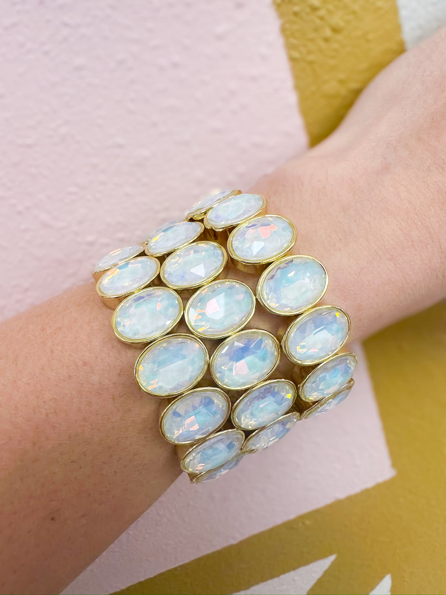 Polly Bracelet - White