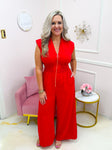 Daydreamer Jumpsuit Red