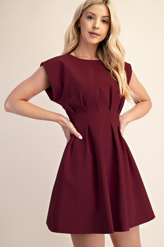 Most Wanted Dress Burgundy