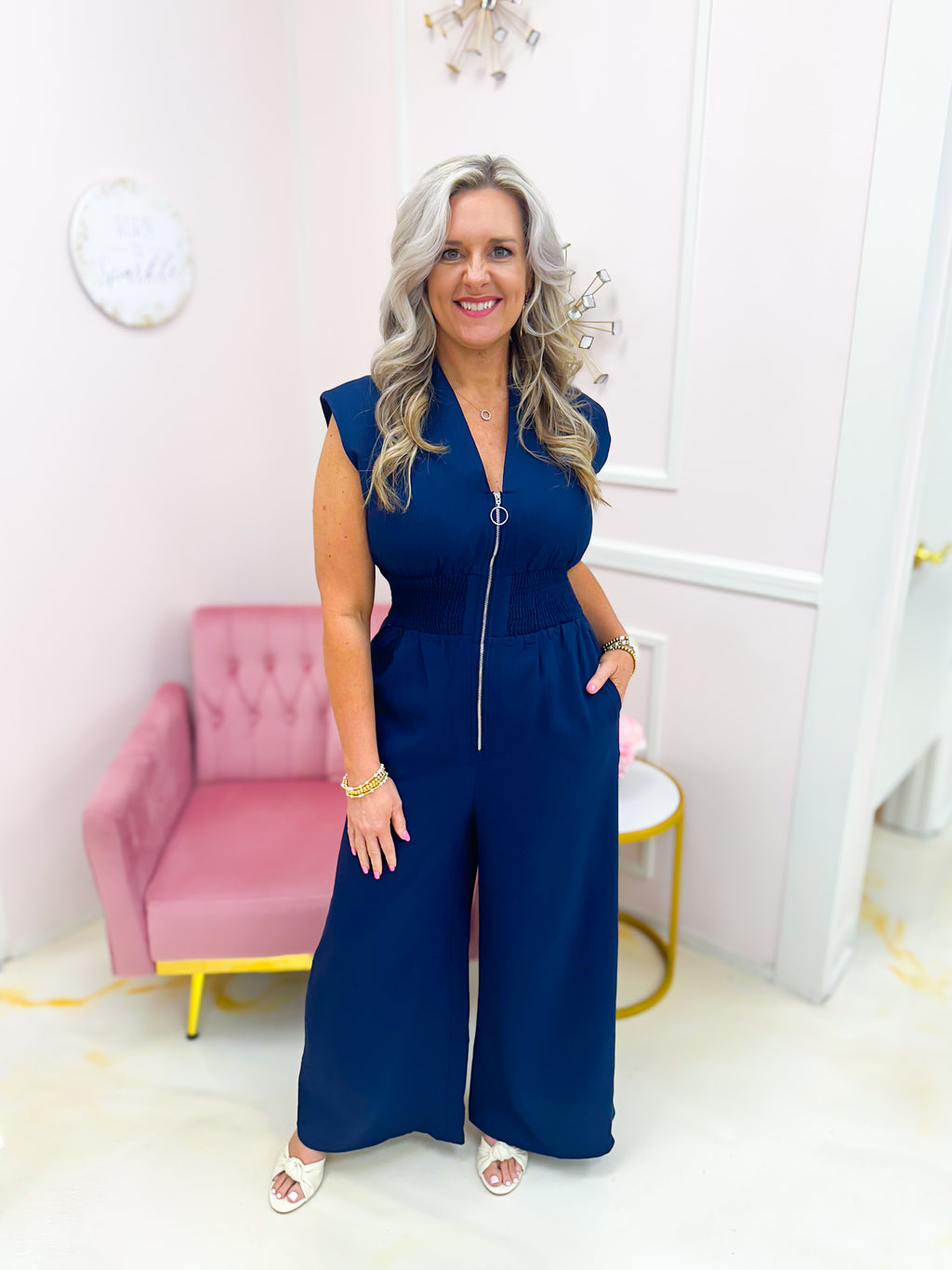 Daydreamer Jumpsuit Navy