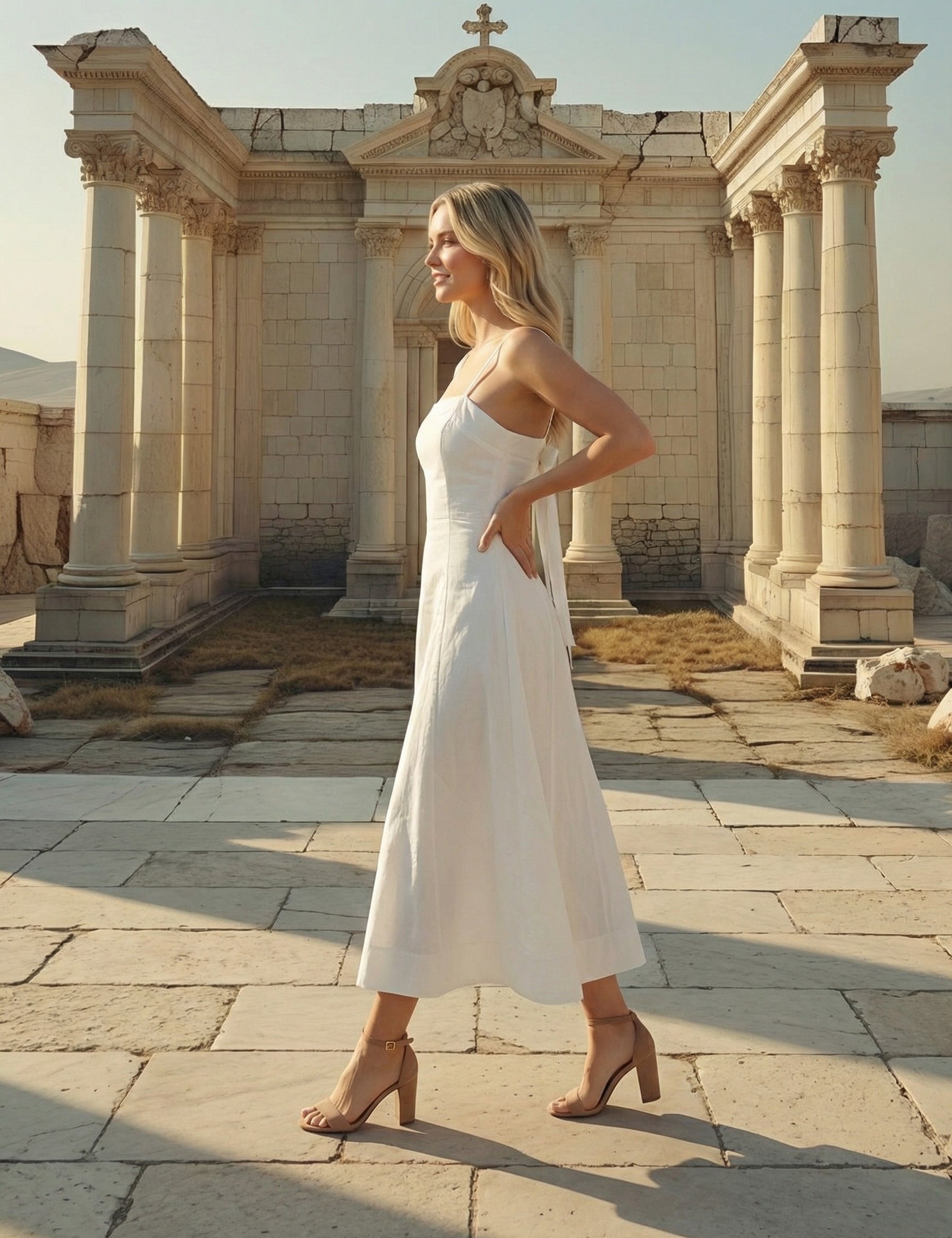 Villa Romance Midi Dress