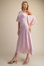 Whimsical Sense Of Style Midi Dress Pink