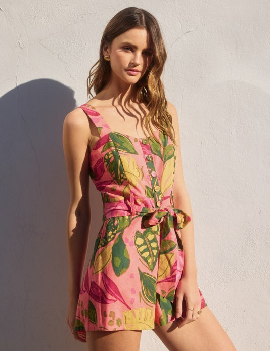 It's Just Paradise Romper
