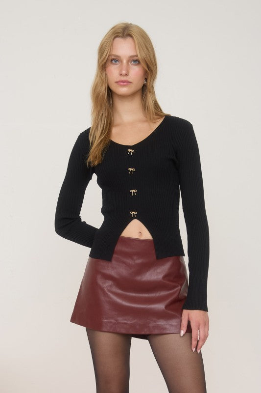 Bows In The Details Cardigan