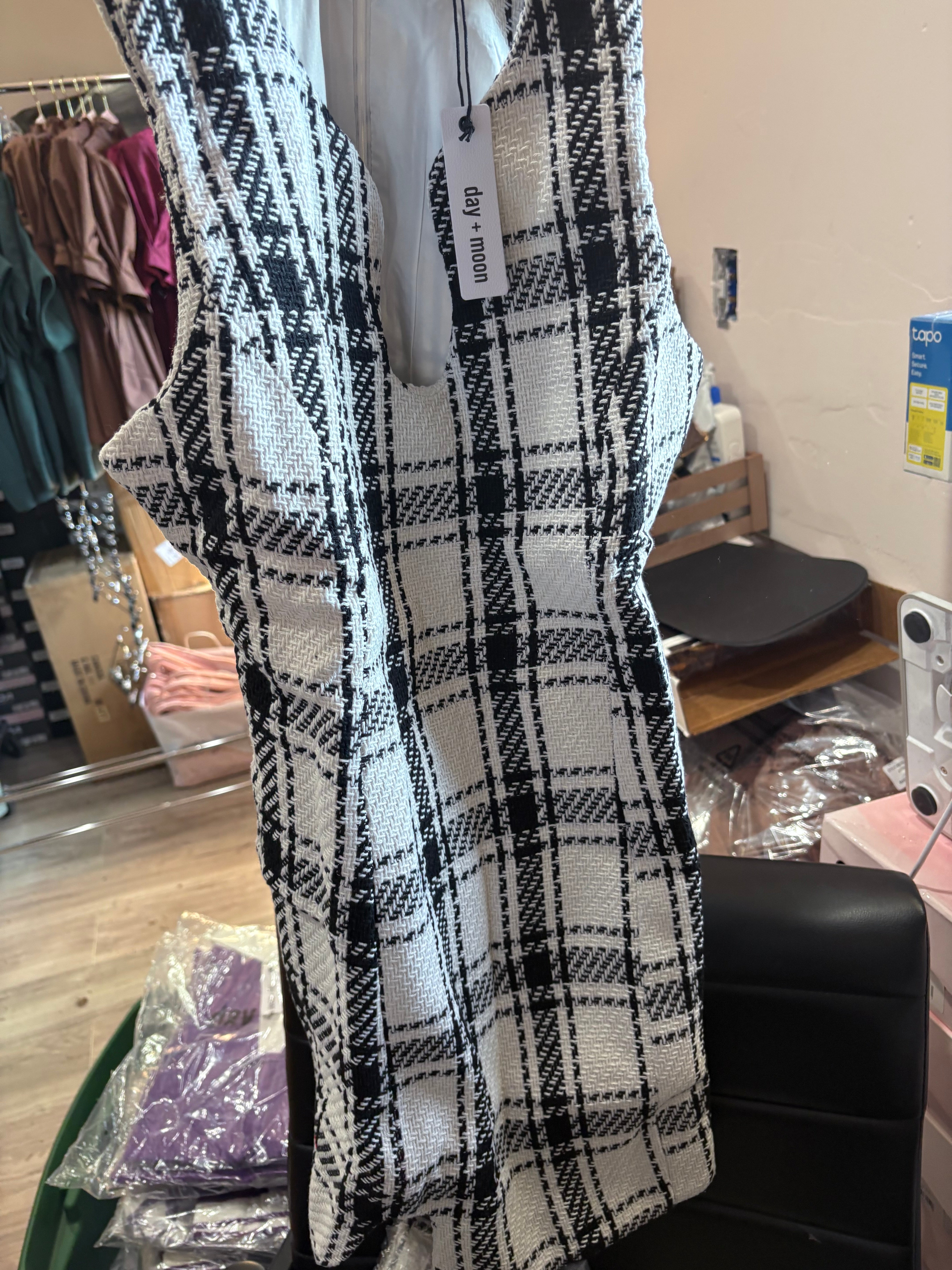 Plaid Pleasure Dress