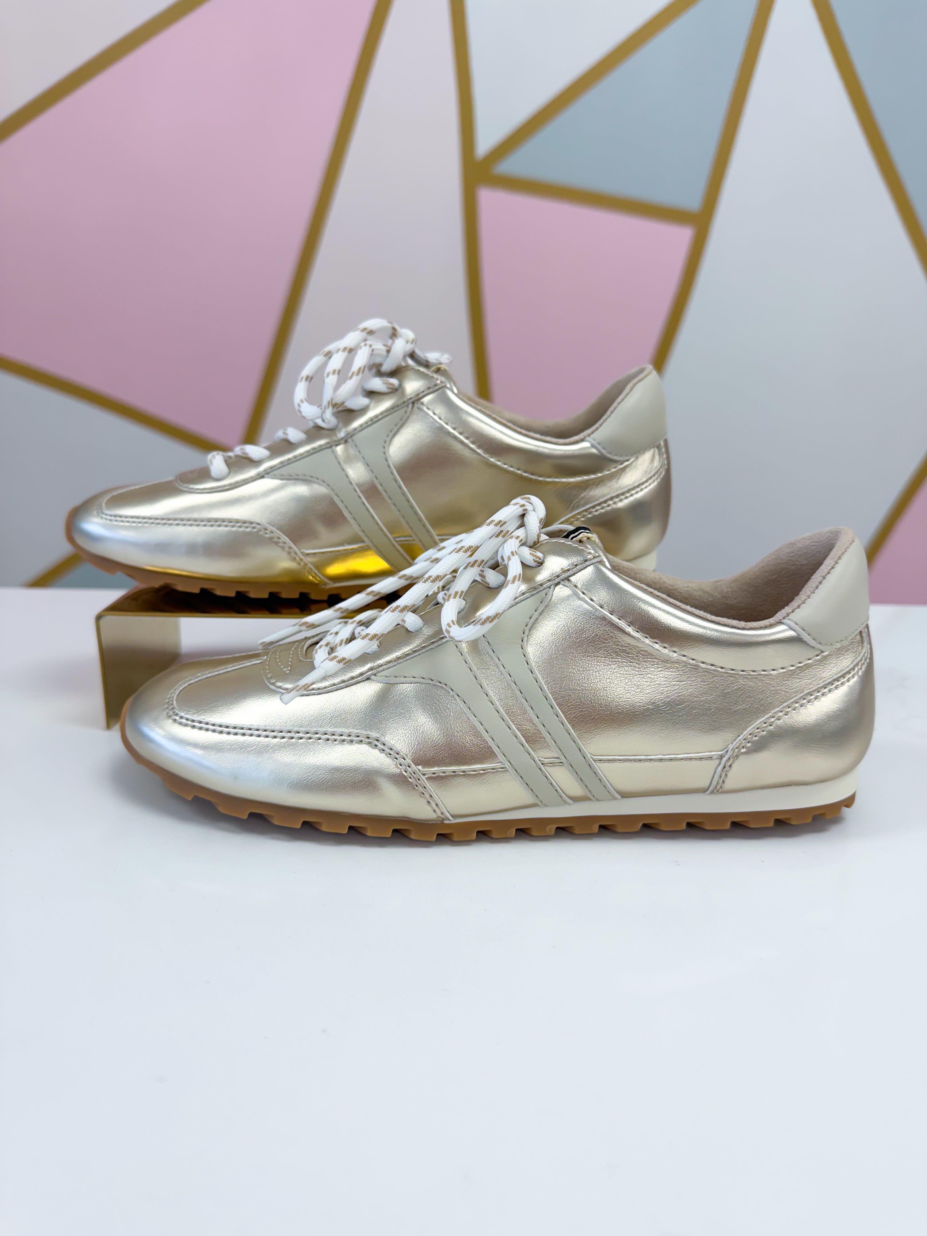 Sarah Sneaker - Gold