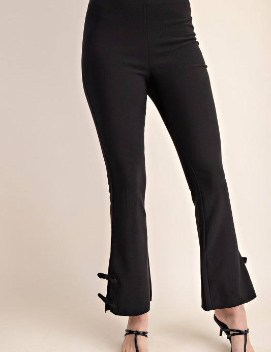 All Flared Up Pants Black