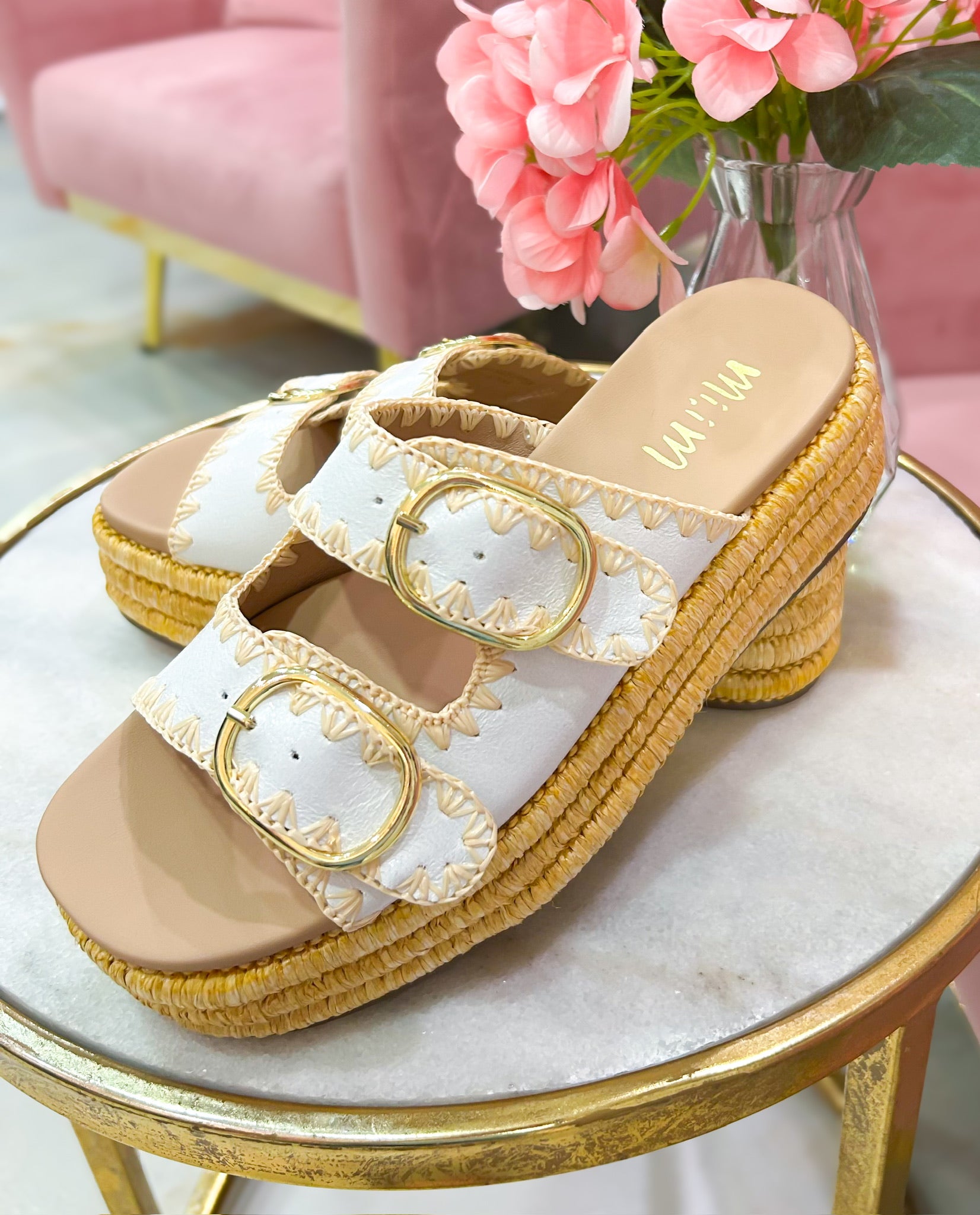Heidi Sandal White