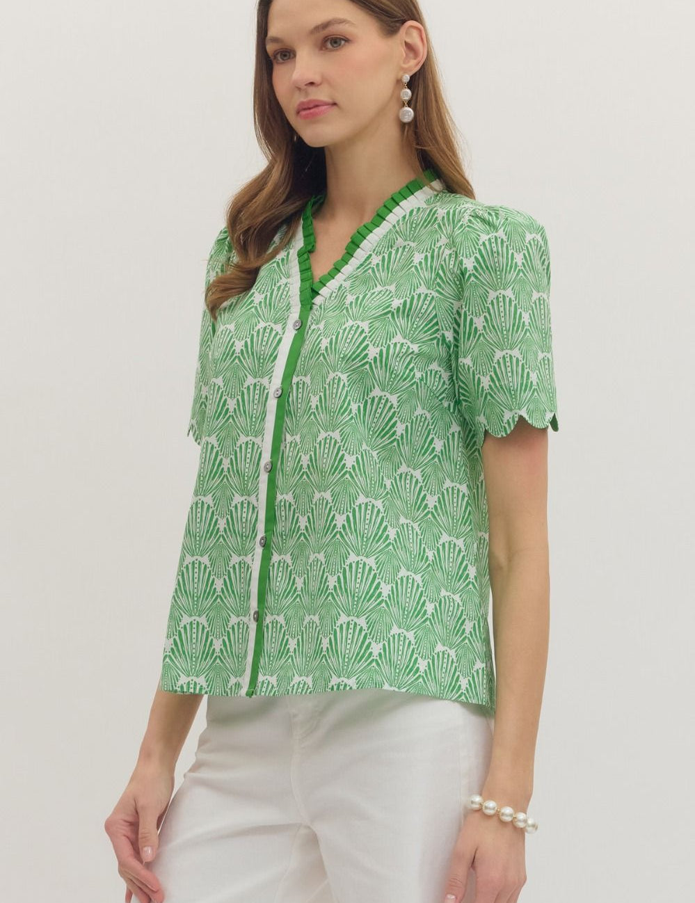 Emerald Coast Top - Green