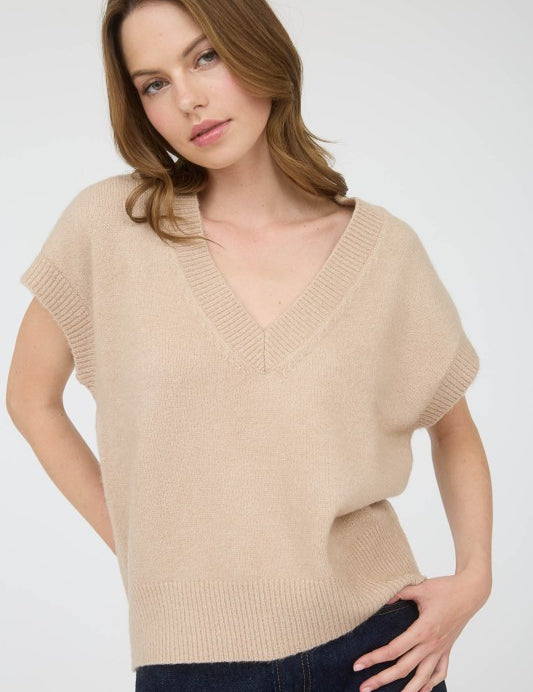 Don't Be Basic Sweater Khaki