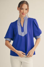 Professionally Preppy Top