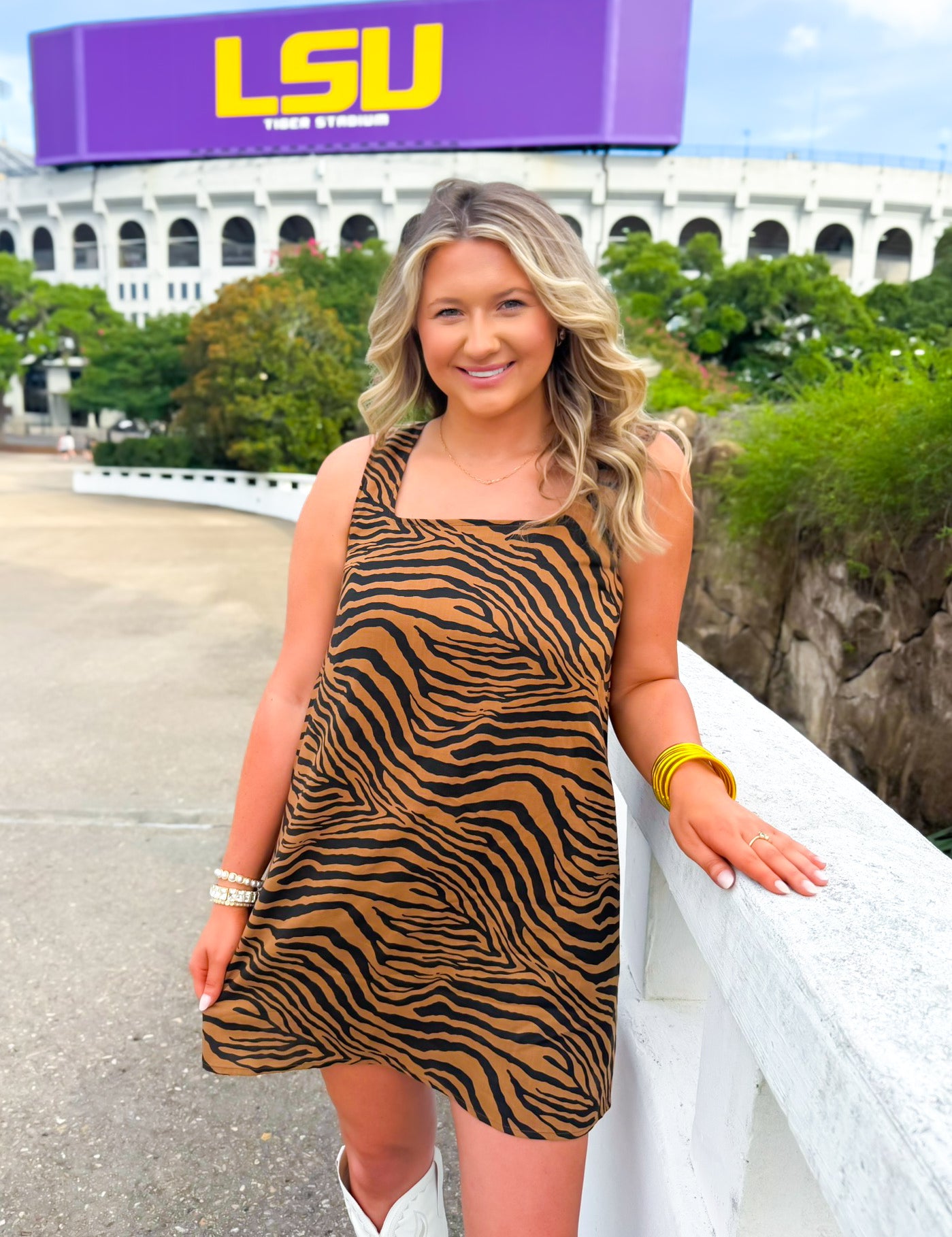 Geaux Wild Mini Dress