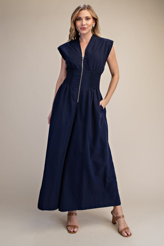 Belmont Beauty Jumpsuit - Navy
