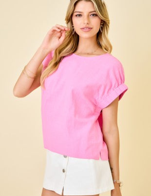 Midnight Bay Blouse - Pink