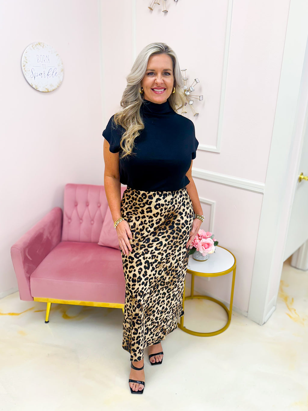 Leopard Is My Language Skirt