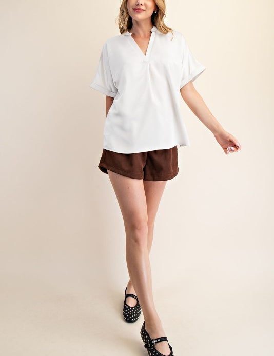 Quiet Luxury Top - Ivory