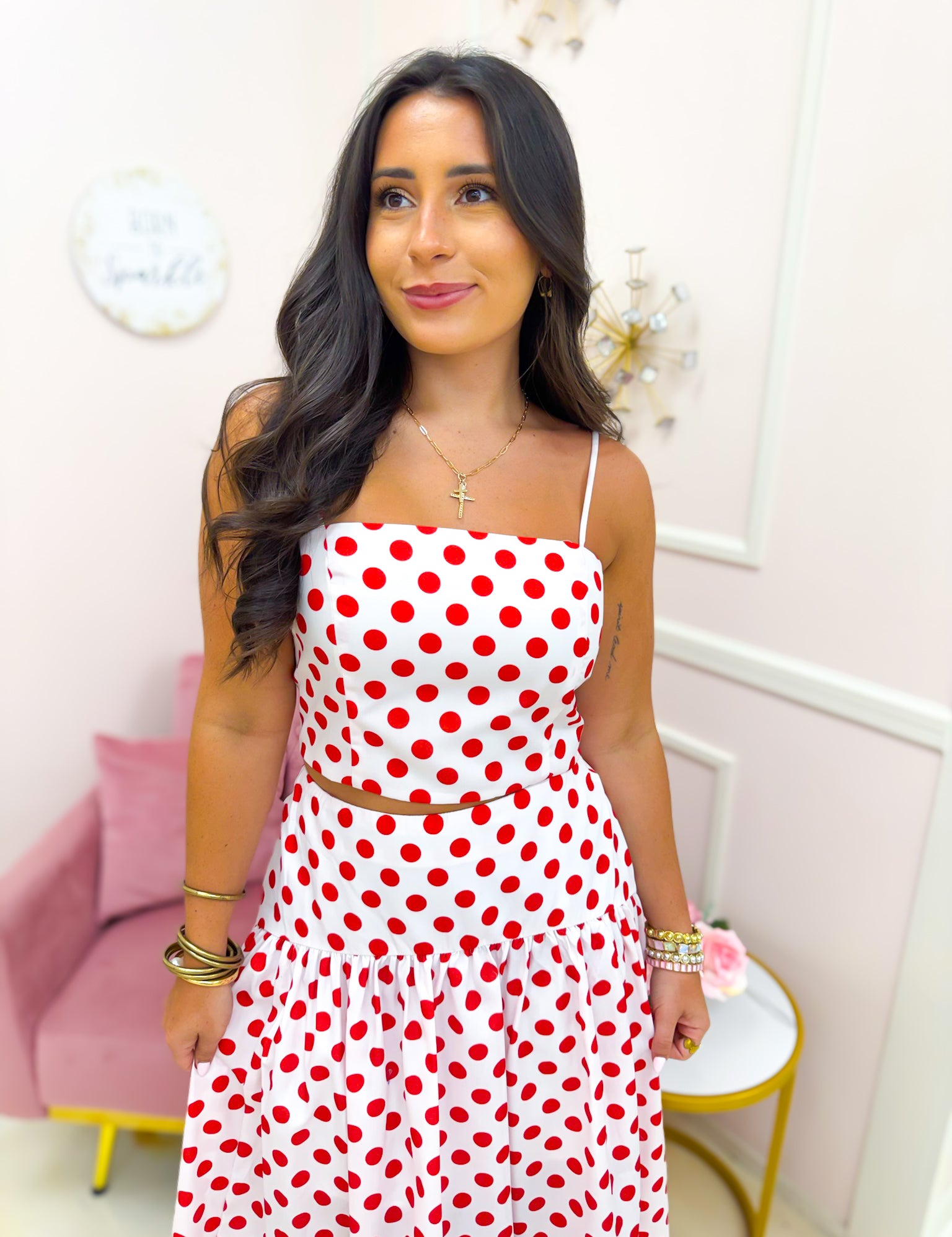 Polka Dot Party Set - Red