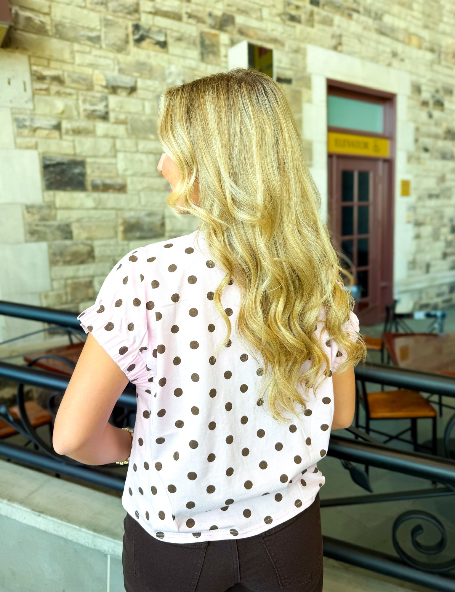 Petal & Dot Top